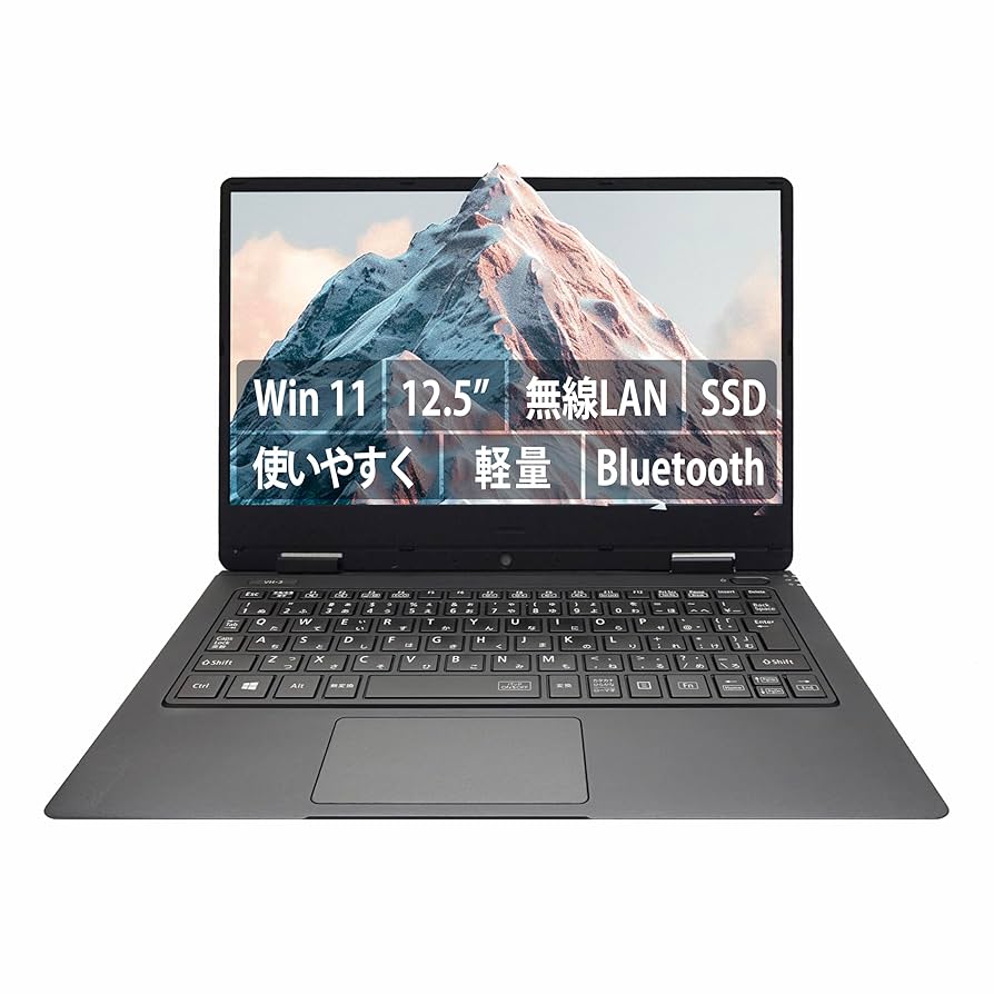 軽量薄型☆NEC VKT12H-3 i5-7Y54 メモリ8GB SSD128 VersaPro 【中古パソコン 送料無料】NEC UltraLite VKT12/H-3